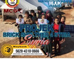 PROJEK BRICK SHELTHER UNTUK MANGSA PELARIAN SYRIA