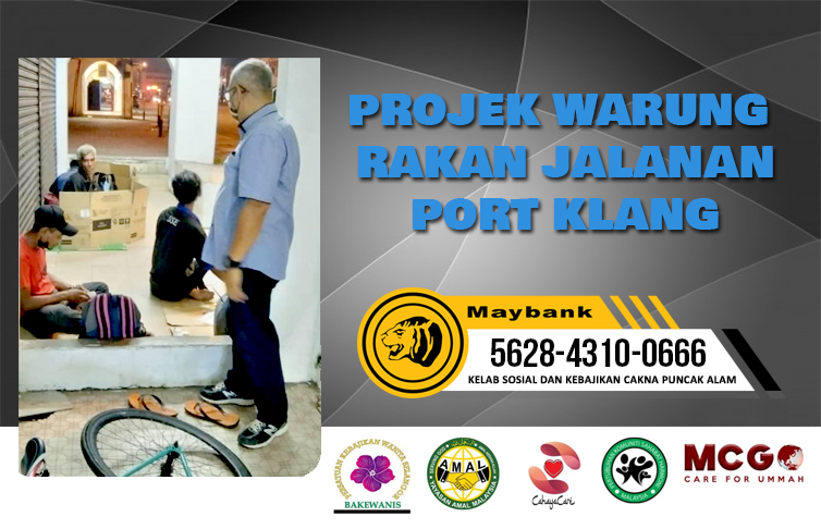 You are currently viewing PROJEK WARUNG RAKAN JALANAN PORT KLANG